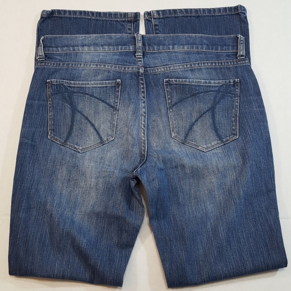 New York & Company Jeans Low Rise Boot Cut  Size 8 - Picture 1 of 8